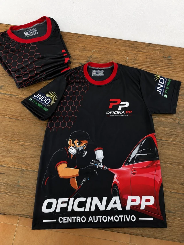 CAMISA MALHA PP 100% POLIESTER